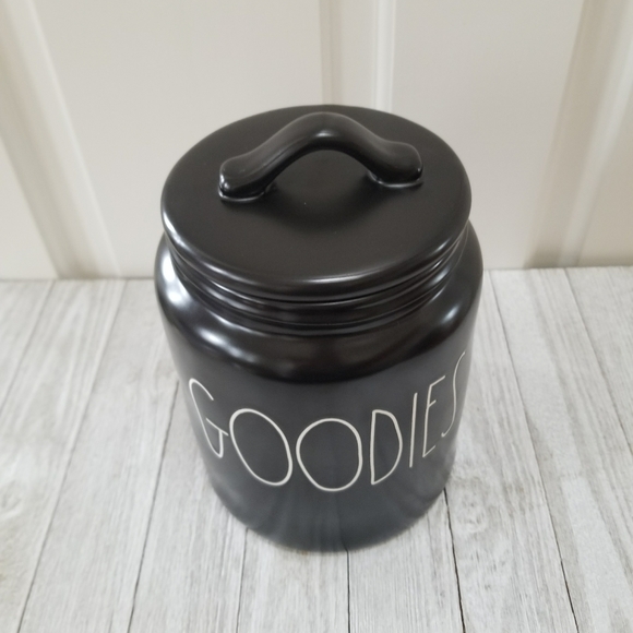 Rae Dunn GOODIES Canister Reverse Colors - Picture 2 of 7